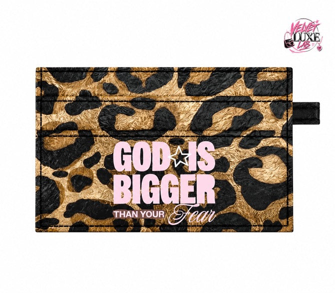 God is Bigger than Card Holder