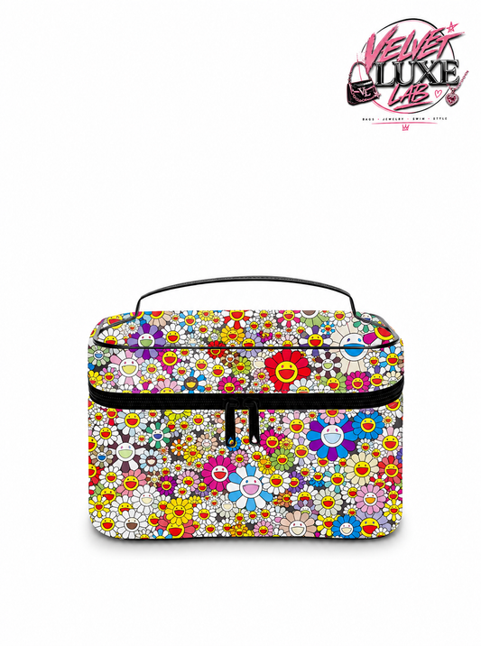 Flower child makeup Bag