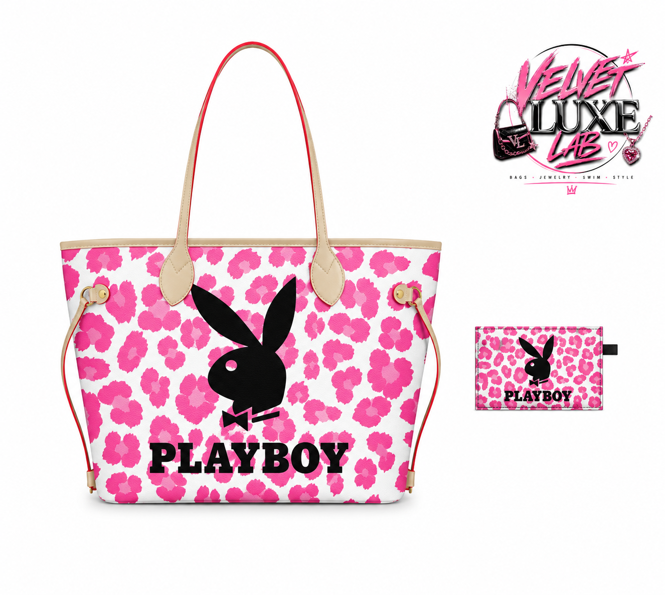 PB No friends Tote Bag + Card Holder
