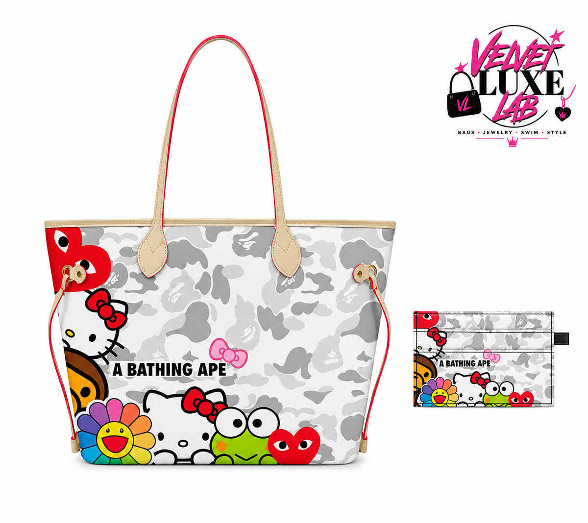Friends tote bag + Card Holder