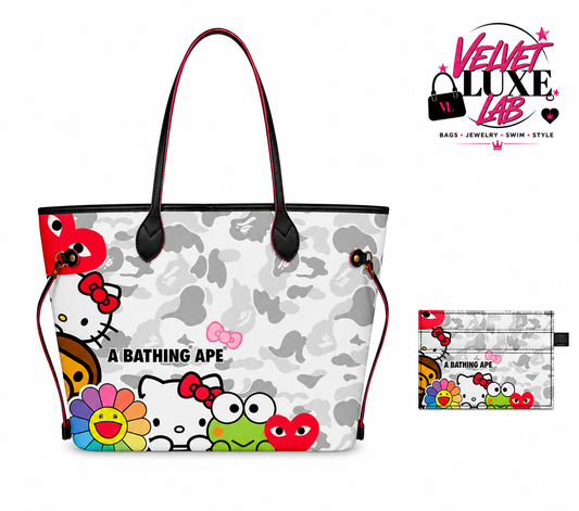 Friends tote bag + Card Holder