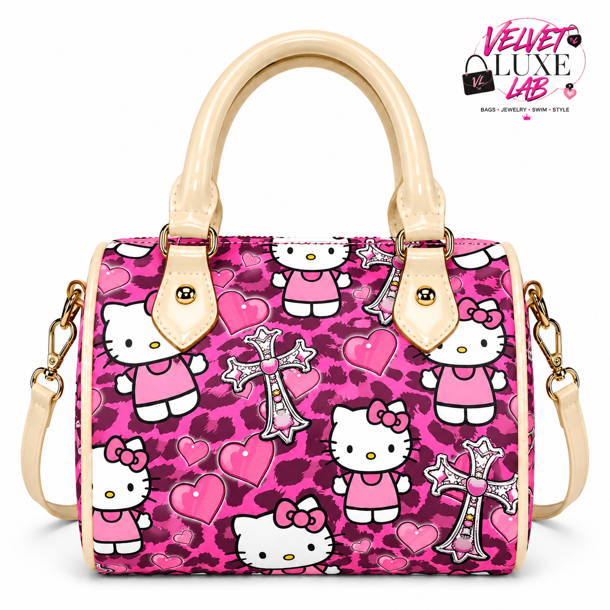 Pretty hearts pillow Bag