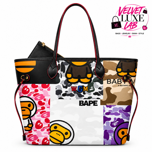 Patches Tote Bag