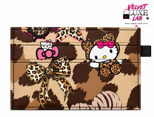 Wild Kitty Card Holder