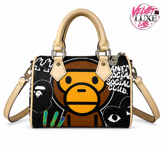 Anti social Club pillow bag