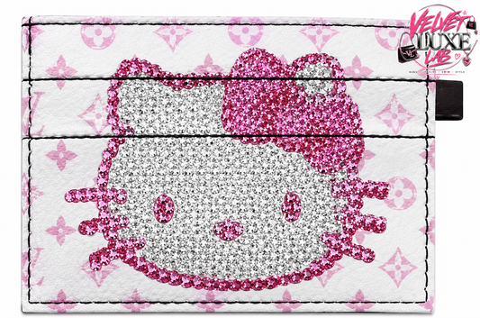 Her bling card holder