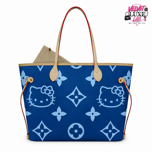 Cry my the blues tote bag