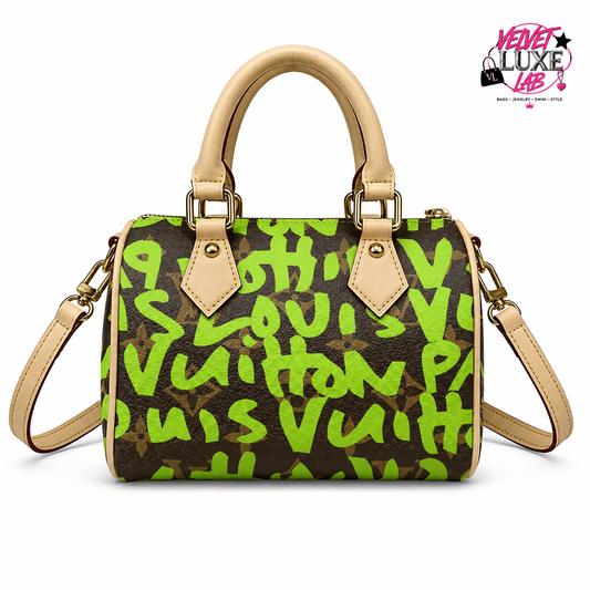 Scrabble pillow bag