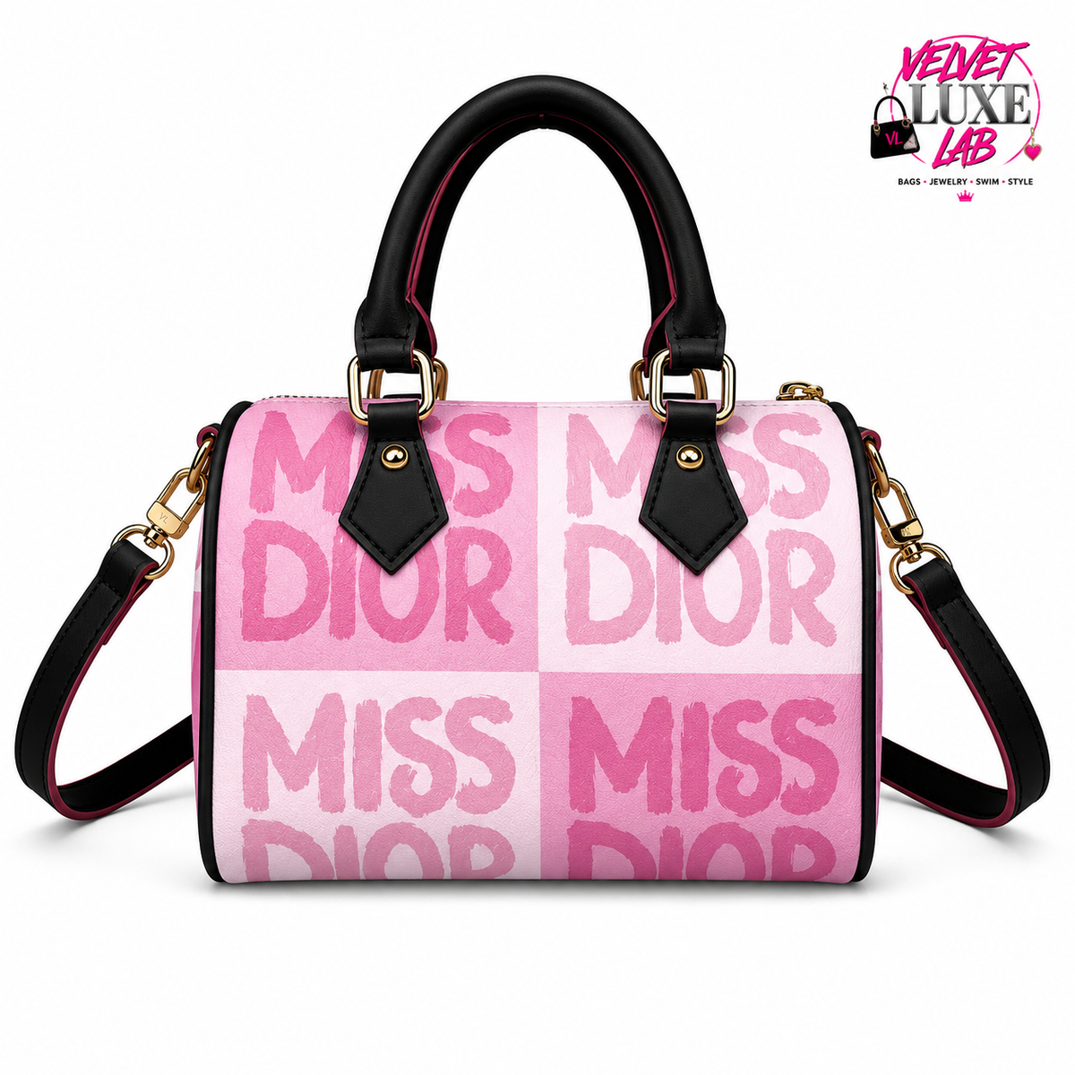 Sweetheart Monogram Pillow bag