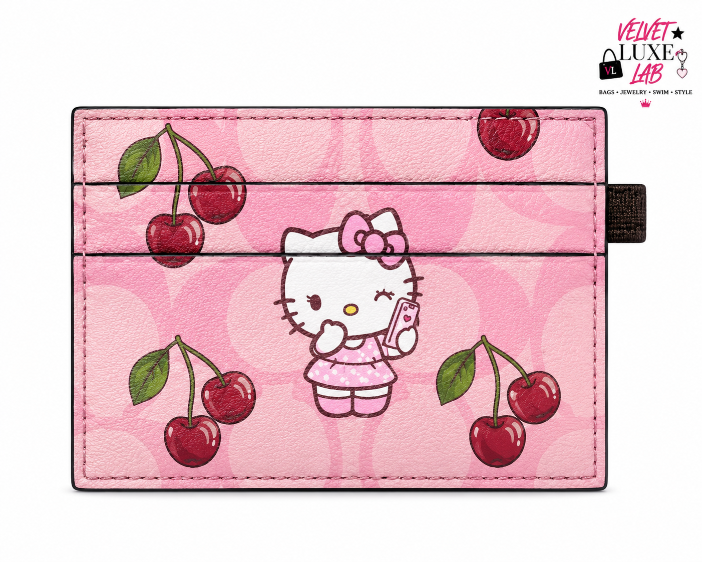 Kitty throne card holder