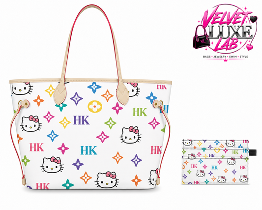 Pastel Dreams Tote + card holder