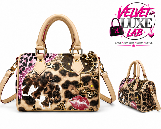 Wild Luxe Satchel Pillow bag