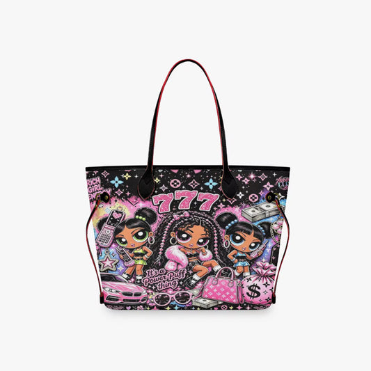 It’s a power thing 777 tote bag